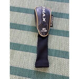 King Cobra F-MAX ‎ Headcover Black Golf Club Cover Draw Weighting